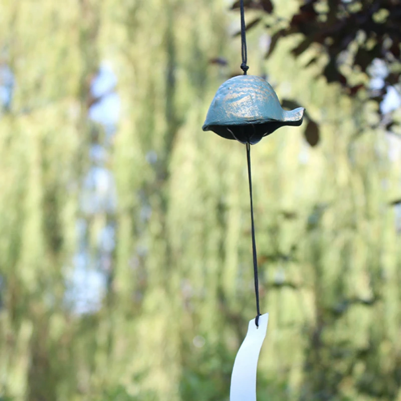 Японский стиль FUGU Furin колокольчик Nanbu чугун IWACHU|Статуэтки и миниатюры| |