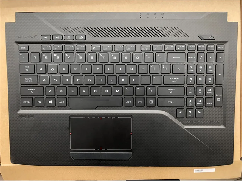 95 новый оригинальный чехол для Asus ROG STRIX GL503VS GL503 с подставкой рук верхний +