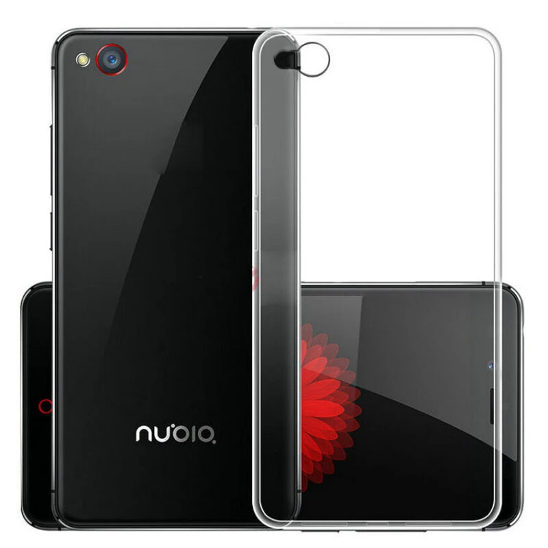 Clear Transparent Soft Silicone TPU Case For ZTE Nubia Z11 MiniS Max M2 Lite Z17 Mini N2 N1 Ultra Thin Protective Cover |