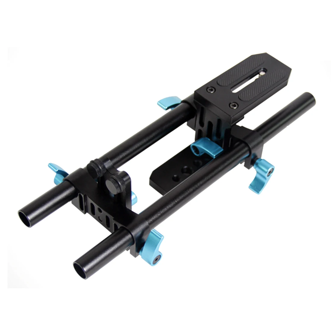 

15mm DSLR Camera Rail Rod Support System Video Stabilizer Track Slider Baseplate 1/4" Screw for Canon Nikon Sony Quick Release