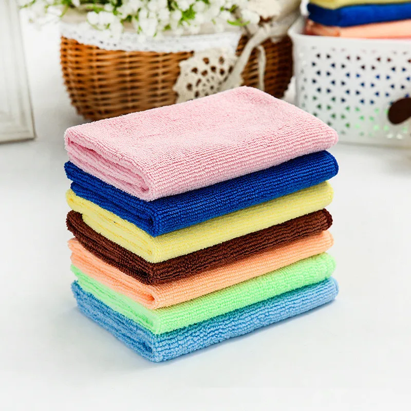 1 шт. микрофибры отмыть полотенца салфетки для протирки синий автомобиль мебель