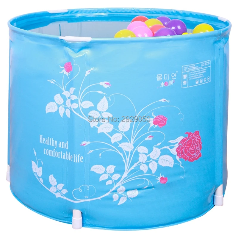 Складная детская Ванна портативная подушка безопасная ванна маленький