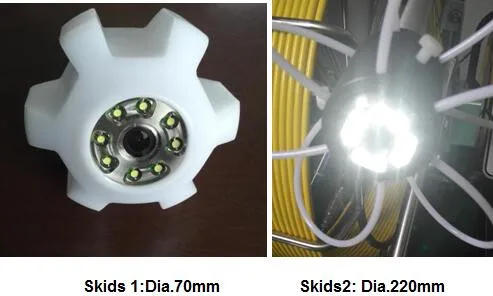 Викам 60 м дренажная видео труба Инспекционная камера с Sonde и локатором для