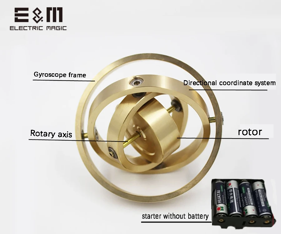 3 оси чистый Медь гироскоп механика инерциальной системы наведения стабилизатор