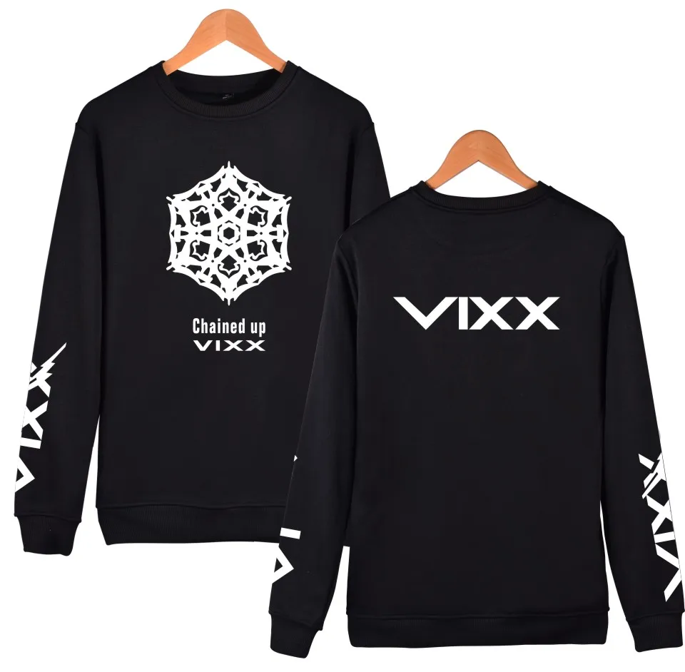 K-POP VIXX толстовки для женщин и мужчин пуловер Толстовка фанаты поддержка флисовый