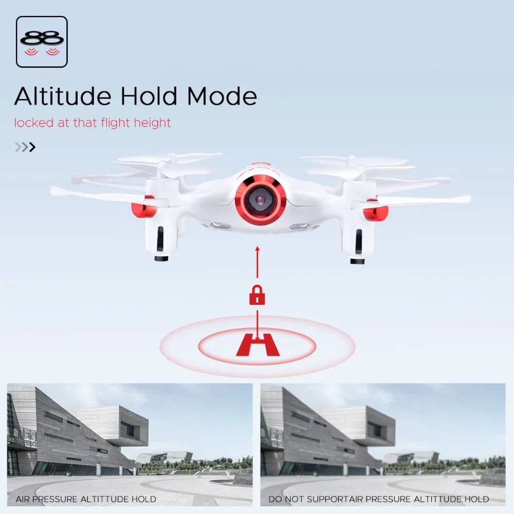 SYMA X20W Радиоуправляемый Дрон с камерой HD RC Квадрокоптер вертолет мини Wifi FPV 2 4G 4CH