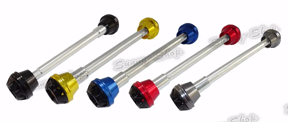 Waase переднее колесо вилка осевые Ползунки крышка Краш протектор для Honda NC750 NC750S