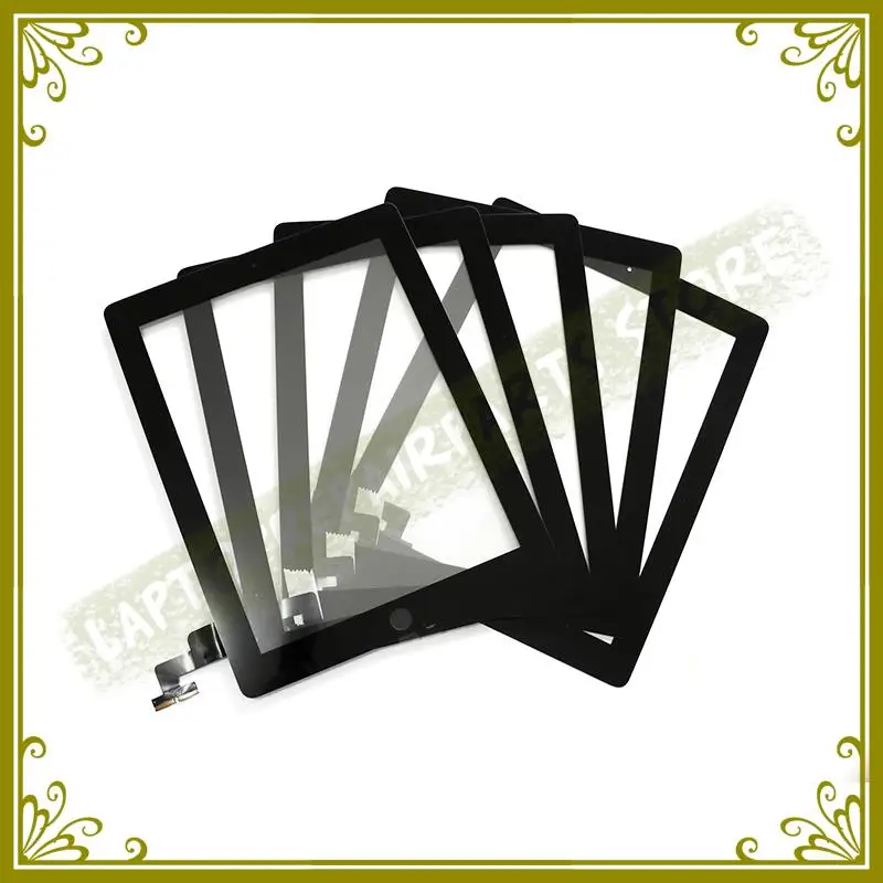 5 шт./компл. белый черный новый подлинный 7 9 дюймов для Ipad 2 A1395 A1396 A1397 дигитайзер