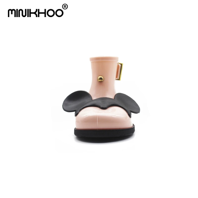 Mini Melissa/непромокаемые сапоги Новинка 2018 года непромокаемые с противоскользящим