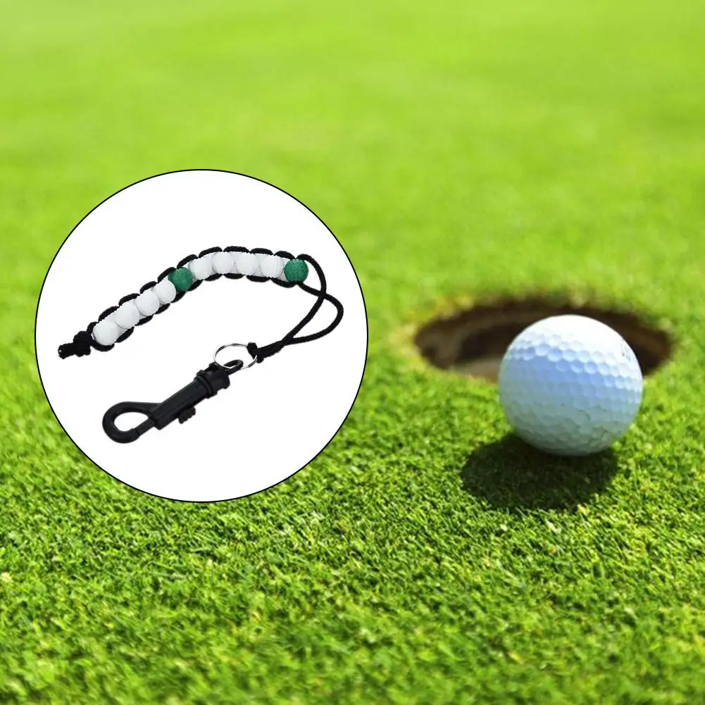 1 предмет Гольф Ход устройство для ведения счета игры Пластик мяч гольфа бусины