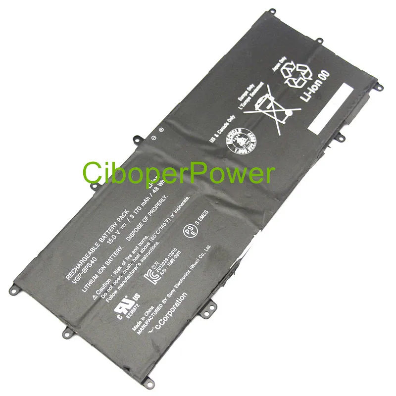15 в 48Wh оригинальный VGP-BPS40 Аккумулятор для SVF 15A SVF15N17CXB 14A SVF14N SVF14NA1UL ультрабук |