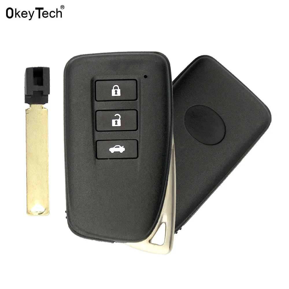 OkeyTech 3 кнопки дистанционный брелок для ключей чехол ключа LEXUS RC GS ES RX NX IS 2013 2018