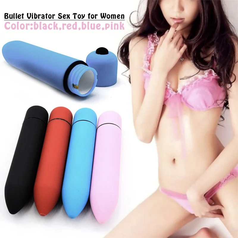 Мини Пуля Вибратор G spot 4 цвета 10 скоростей Водонепроницаемый Стимулятор клитора