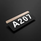 Новинка акриловая 3D наклейка на дверь с номером на заказ, знак на дом номер для гостиницы, квартиры, виллы