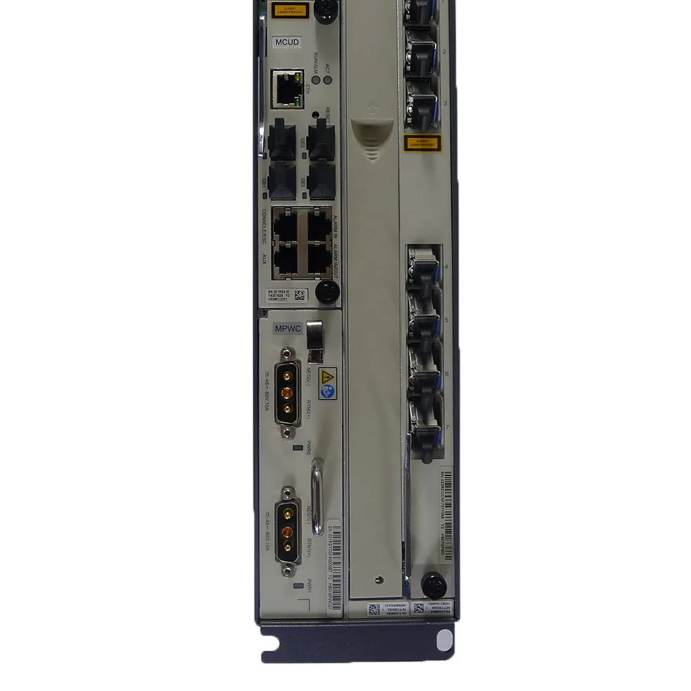 Hua wei mini GPON или EPON OLT MA5608T с 2 * MCUD + 1 MPWC (с Входной мощностью постоянного тока)