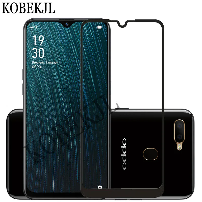 Защитное стекло для OPPO A5S закаленное с полным покрытием cphпродолжительность