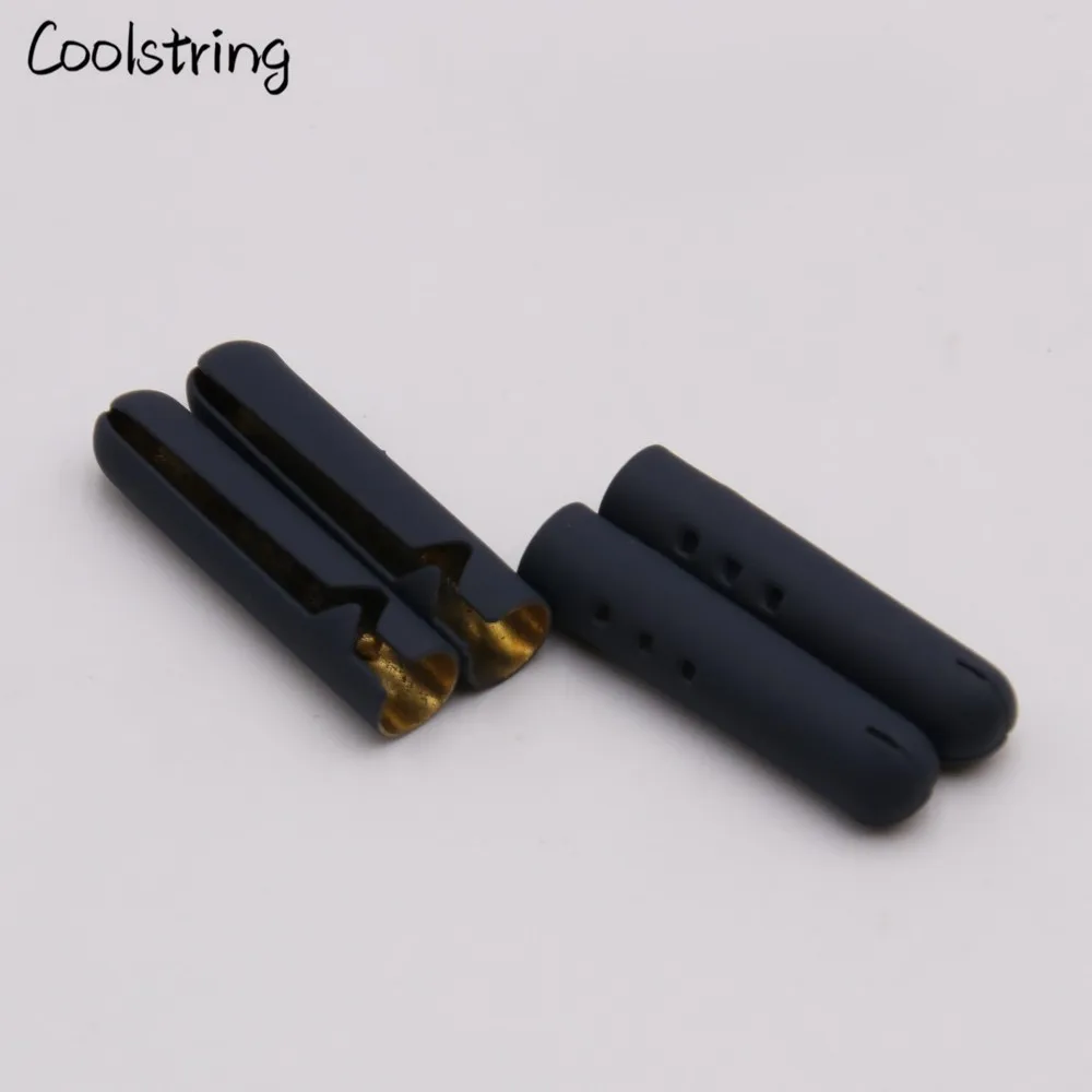 Coolstring 4pcs/1Set Yellow Red Navy Shoestrings Metal head hoodies LACES TIPS DIY Drawstring Clothes Accessories Replacement