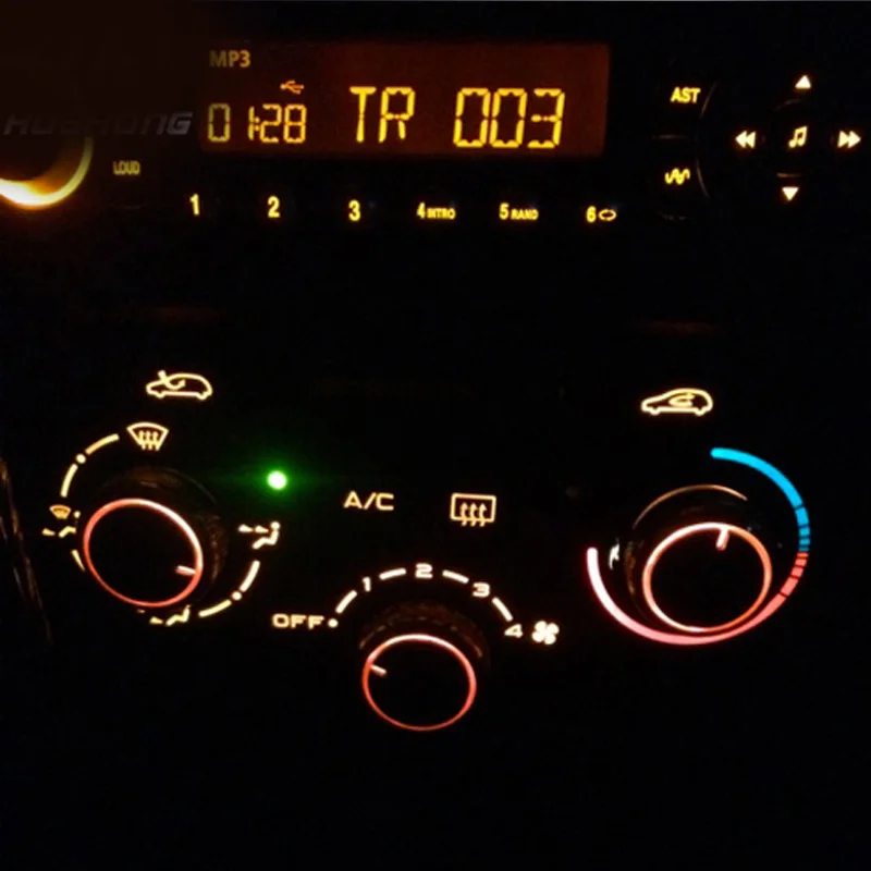 Vtear для Peugeot 206 207 citroen C2 аксессуары ручка переменного тока сплав переключатель