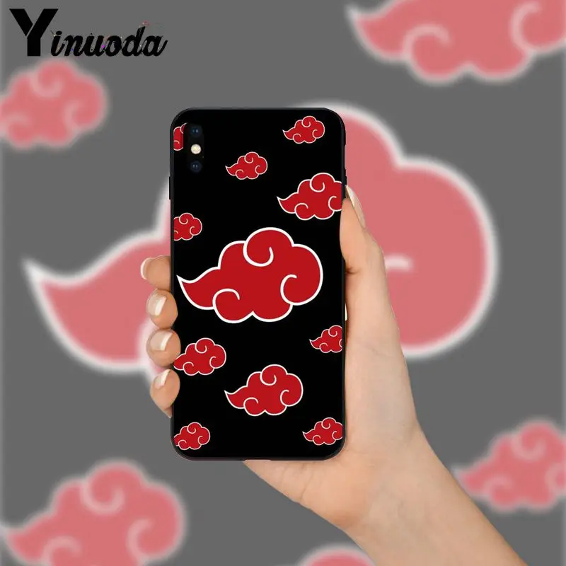 Yinuoda Naruto Akatsuki Custom Photo Soft Phone Case for Apple iPhone 8 7 6 6S Plus X XS MAX 5 5S SE XR Mobile Cases | Мобильные