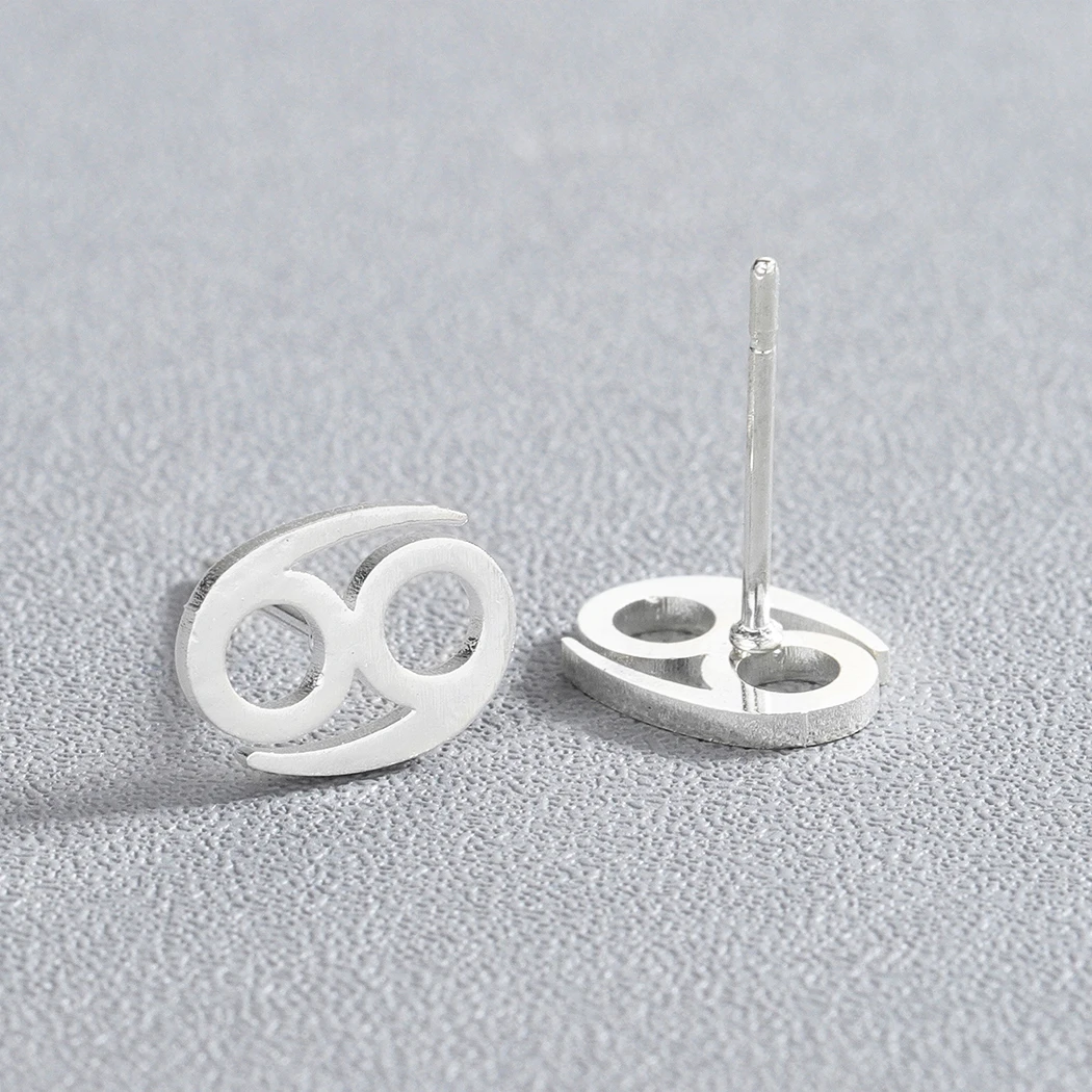 Новые корейские женские серьги гвоздики Cxwind с геометрическим рисунком знаков