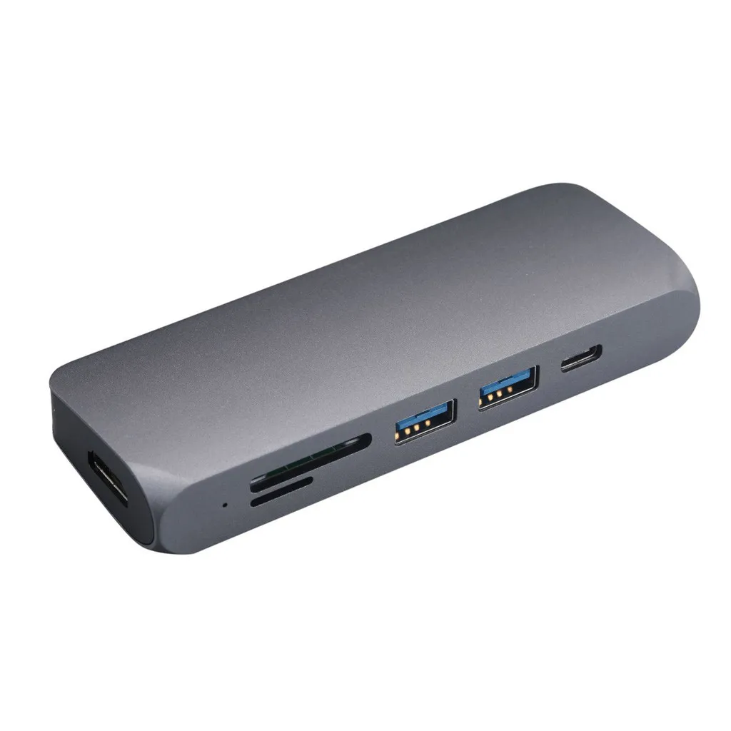 Usb-C To Hdmi 6-In-1Converter Can Accommodate Type-C Usb3.0 Sd Tf Card Hub Charging Expander Adapter#20 | Компьютеры и офис