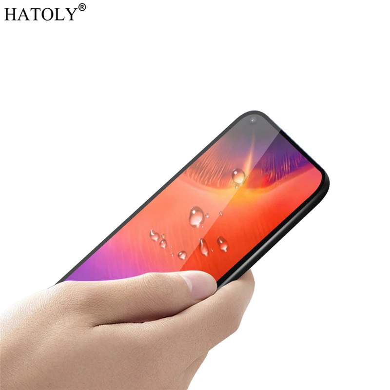 Закаленное стекло 9H для Samsung Galaxy A60 Защитная пленка экрана с полным клеем