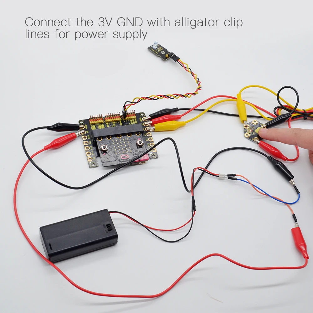 Keyestudio microbit 3V Sensor Shield Board для BBC Micro:bit|Аксессуары демонстрационных стендов| |