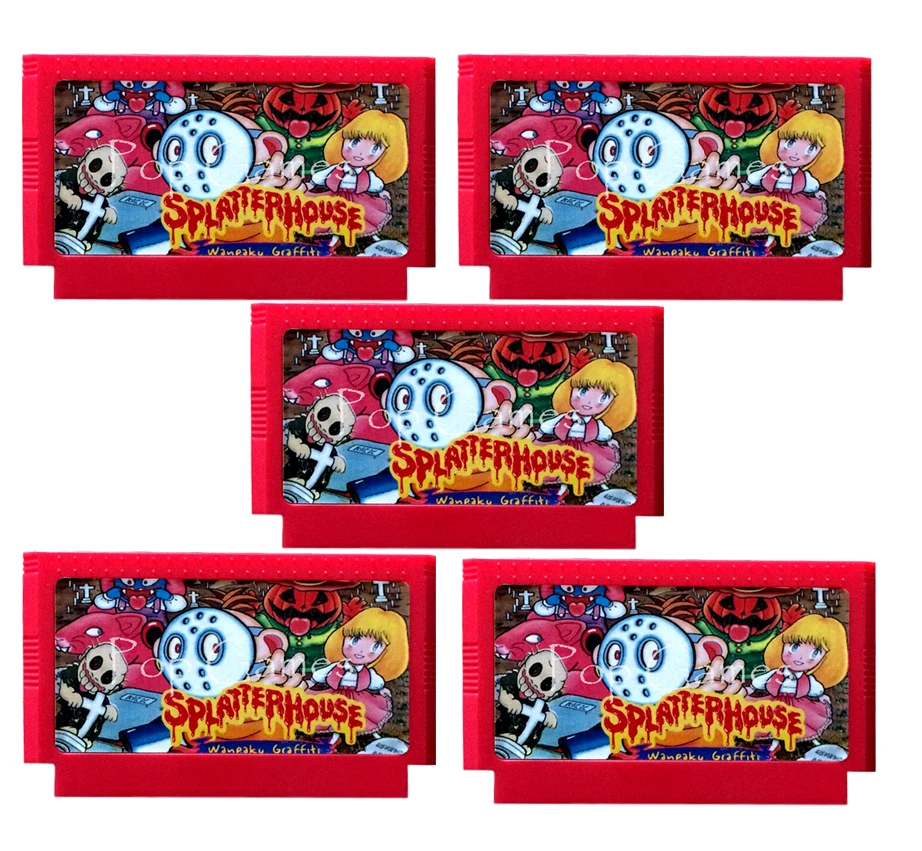 

Splatter House 60 Pins Game Cartridge for 8 Bit Game Console Drop Shipping