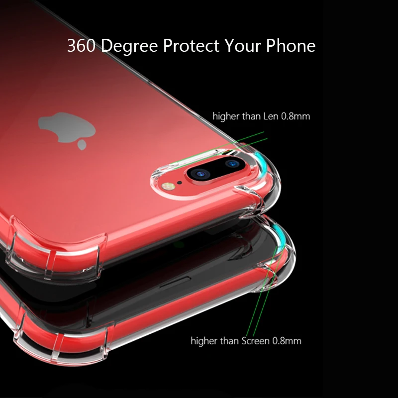 Защитный чехол 6D для iphone XR X XS MAX 10 7 8 Plus 6S 6 360 градусов | Мобильные телефоны и