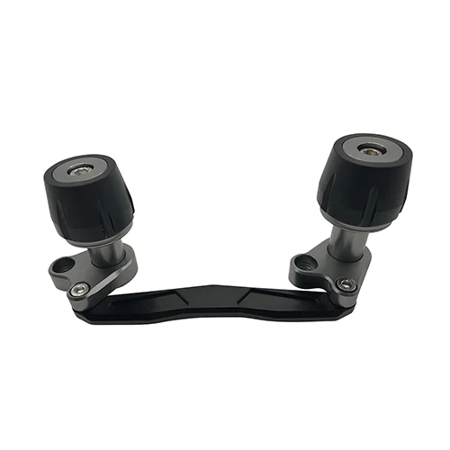 SEMSPEED для Honda Forza125 FORZA300 250 125, слайдер заднего хода для мотоцикла, защитное колесо, краш-колодки, защита для выхлопа - Цвет: Gray
