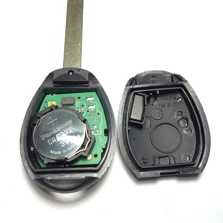 Новый дистанционный ключ Uncut 2B для BMW Mini Cooper S R50 R53 433 МГц ID73 с кодом бесплатная