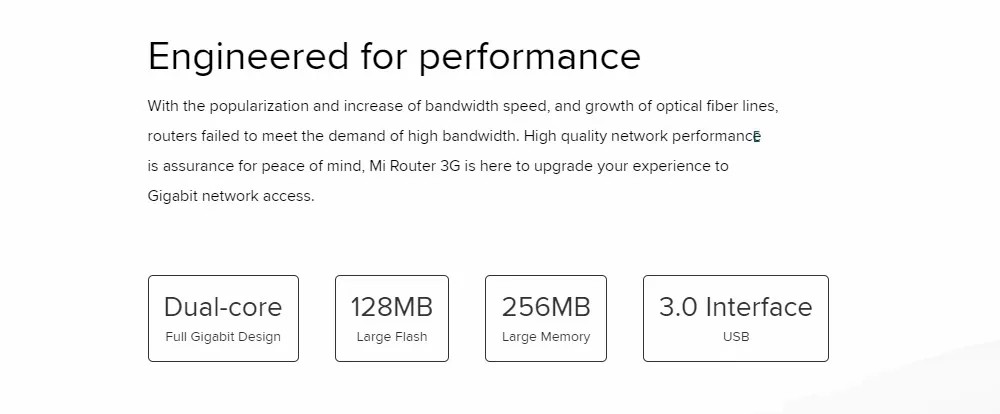 Xiaomi mi маршрутизатор 3g Ми Цзя Smart домашний Wi-Fi маршрутизатор 3G 128 Мб Flash 256 памяти 2,4 г и 5 Wi Fi 4 антенны USB 3,0