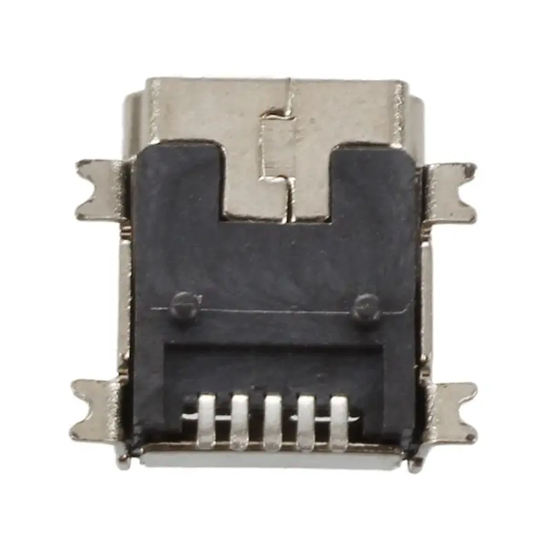 Замена мини Тип USB B Женский 5 Pin держатель для печатной платы Джек Зарядное