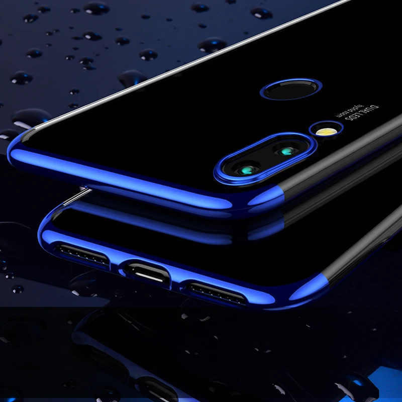 Чехол для Huawei p20 Lite Pro Роскошные прозрачные ультра тонкий мягкий Силиконовый ТПУ