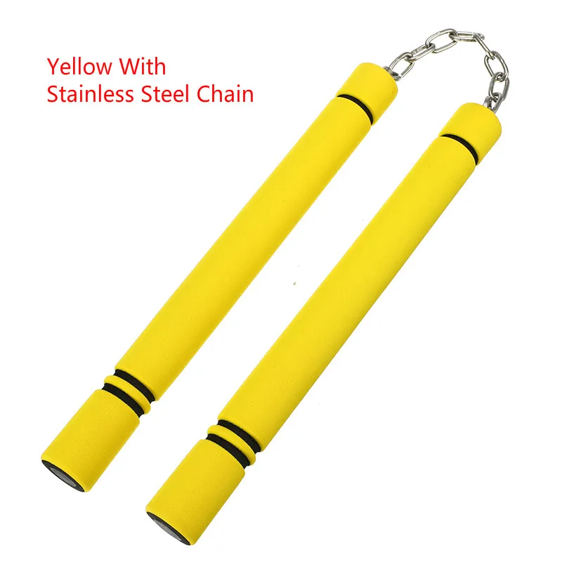 Picture one Пена для единоборств Nunchaku Nunchucks губка, цепочка для тренировок, товары для безопасности боевых искусств - Цвет: Picture one