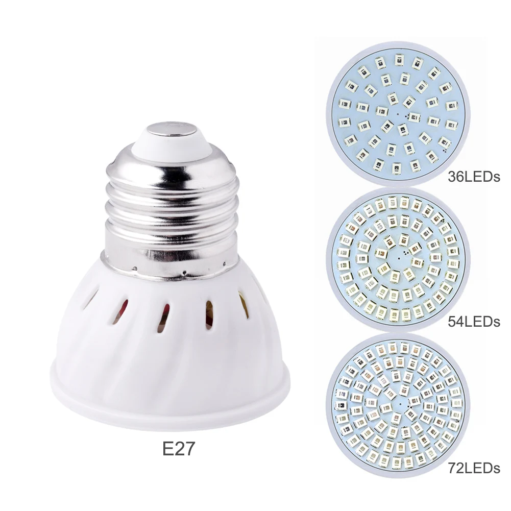 TSLEEN 4 Вт 6 Вт 8 Вт светодиодный Grow светильник AC220V/110 V E27 E26 красный/синий гидропоники светодиодный завода Крытый расти светильник s светодиодный лампа светодиодный для роста растений