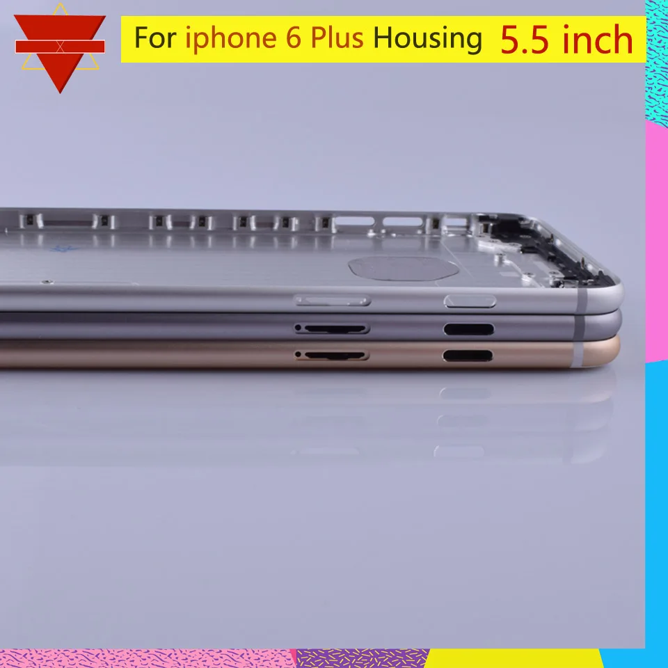 Оригинальное качество для IPhone 6 Plus P задний корпус средняя рамка Корпус Крышка