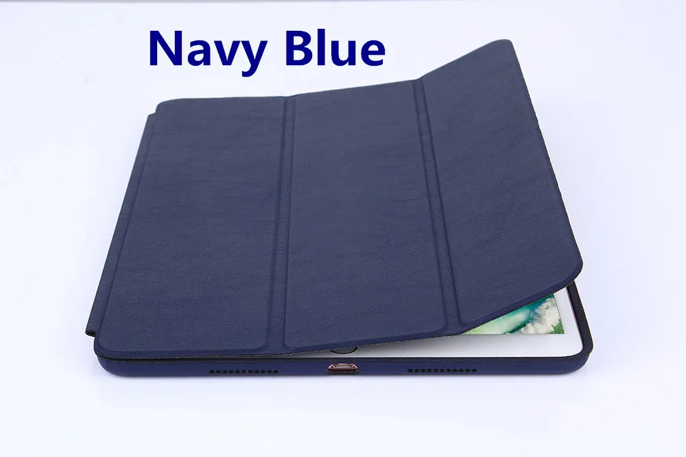 Navy Blue Умный чехол для ipad mini 3 2 1 EGYAL из искусственной кожи, защитный чехол для apple ipad mini1 mini2 mini3 - Цвет: Navy Blue