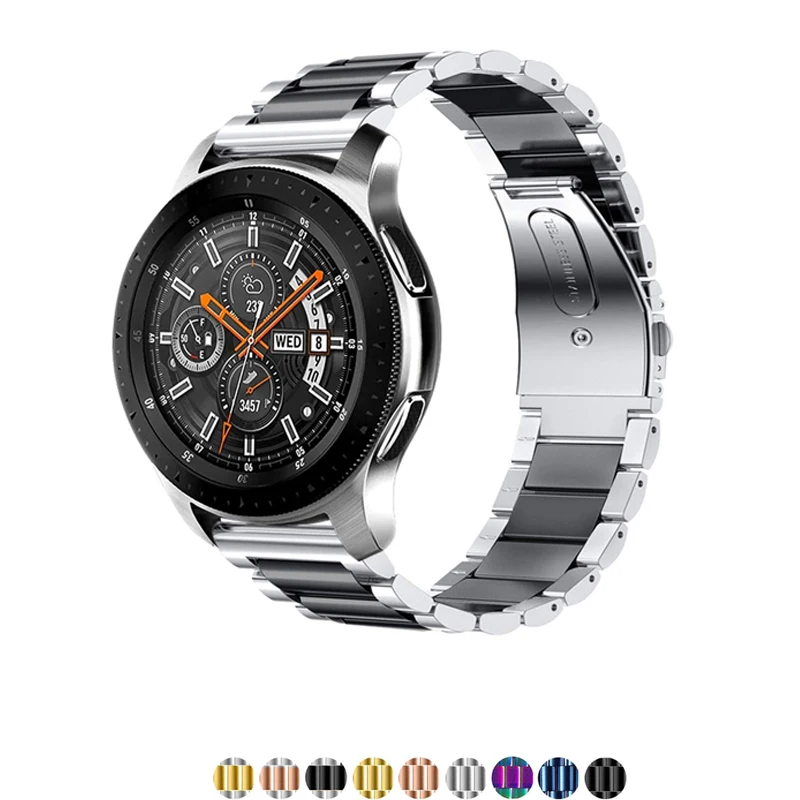 Ремешок 22 мм/20 мм для samsung galaxy watch 3 45 46 gear S3 Frontier active amazfit gts 47 huawei gt 2 2e pro|Ремешки
