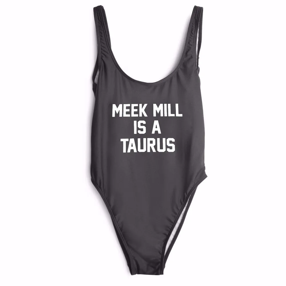 

CUSTOM HIGH-QUALITY MEEK MILL IS A TAURUS suits bathing suit one piece beachwear bodysuit Jumpsuit women swimwear swimsuit