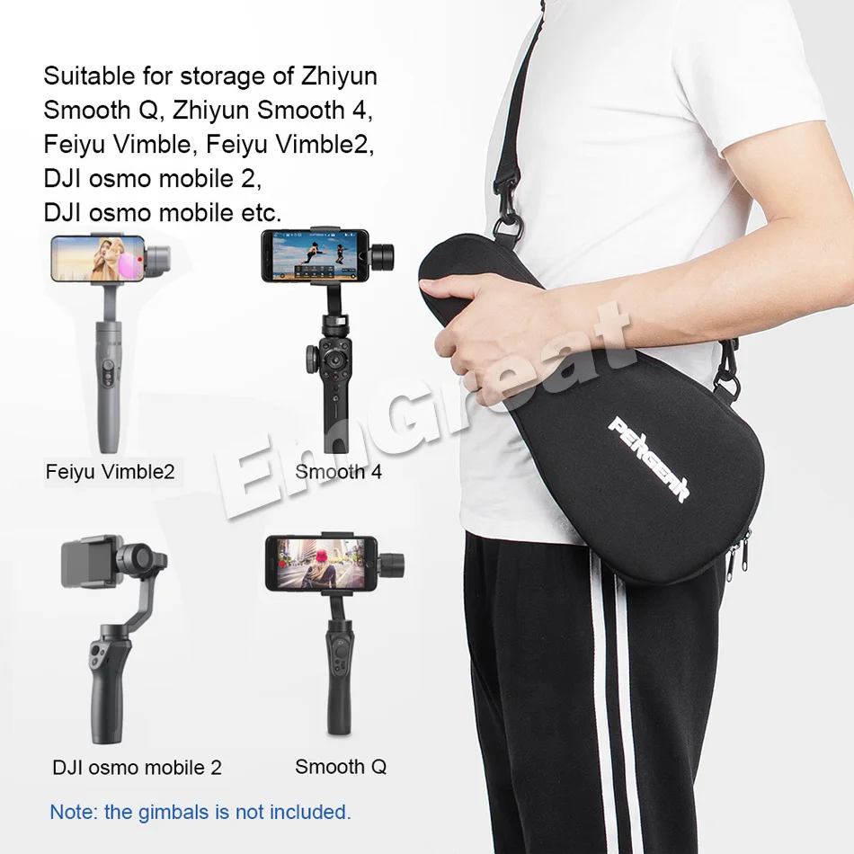 Зарядный кабель сумка чехол для Zhiyun Smooth 4 Feiyutech G5 G6 Vimble 2 gimble для Lightning type-C Micro-usb кабель зарядного устройства