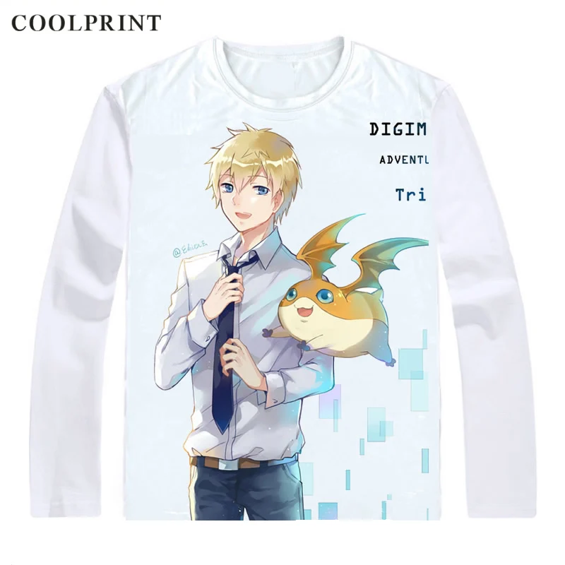 Style 6 Dejitaru Monsuta Digimon 5 футболок Многоцветные рубашки с длинными рукавами Digimon Savers отряд данных Digimon Seibazu Косплей рубашка - Цвет: Style 6