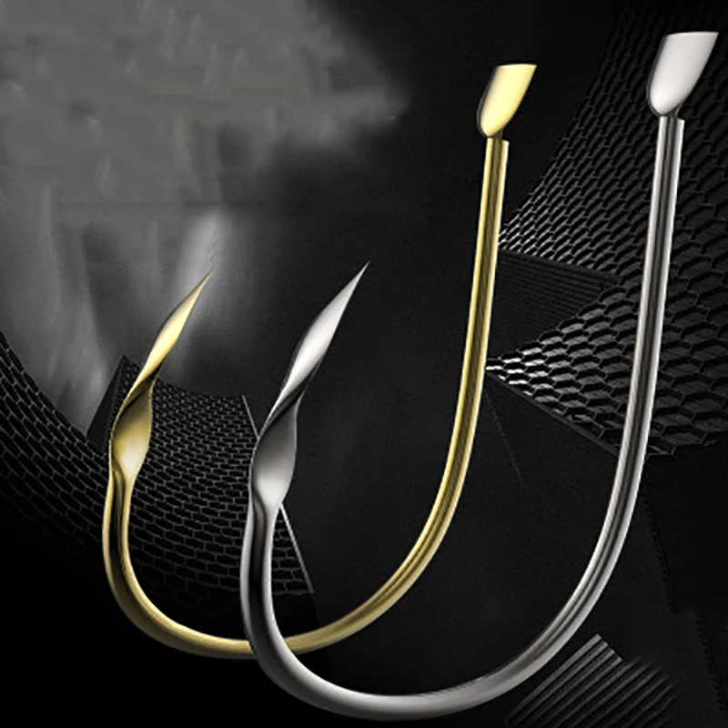 30 палочек из высокоуглеродистой стали рыболовный крючок одиночный круг для