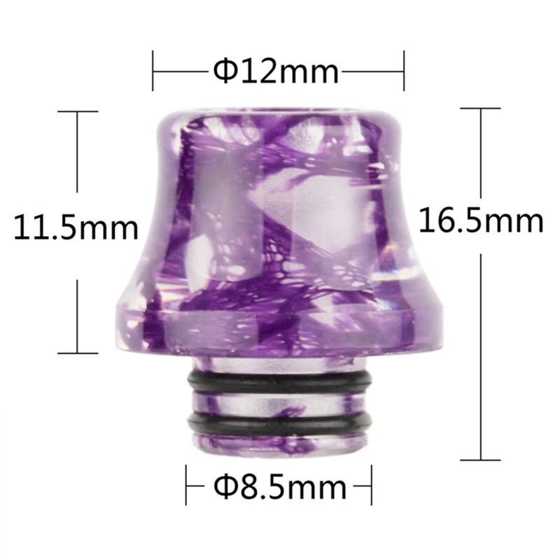 

New Design 510 Resin Drip Tip For V8 BIG BABY V12 Prince Drip Tip Vape Accessories
