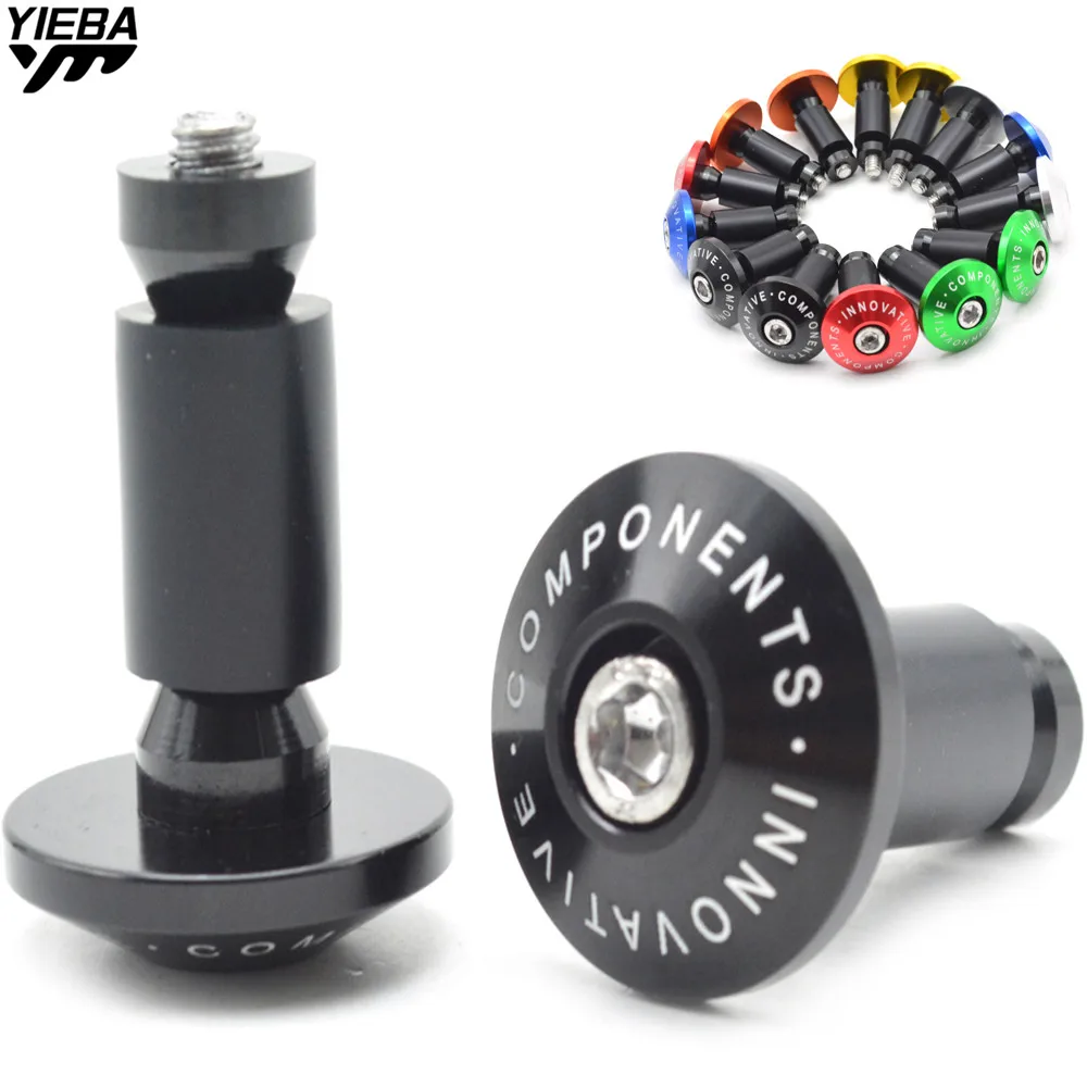 22 мм мотоцикл ручной бар заканчивается ручки для Kawasaki ER6N ER6F ER 6N 6F Yamaha FZ6 S2 EXC 125 200 250