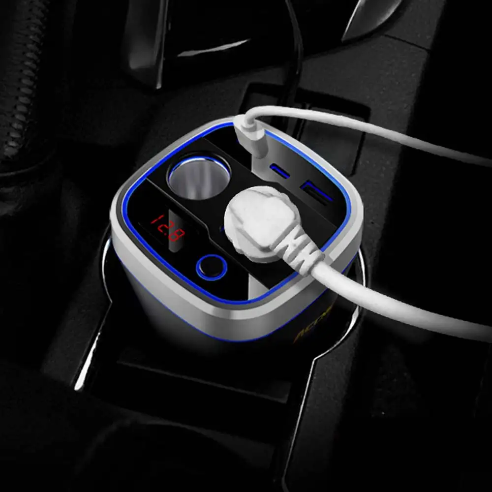 Многофункциональный автомобильный преобразователь мощности 12 В в 220 двойной