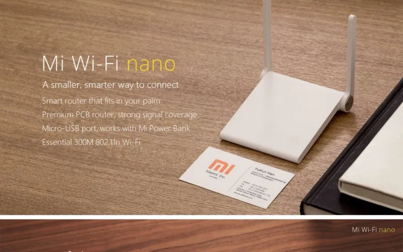Xiao mi Молодежный маршрутизатор Nano Wi-Fi mi 300 Мбит/с Универсальный Wi-Fi ретранслятор с удаленным управлением через приложение для смартфона