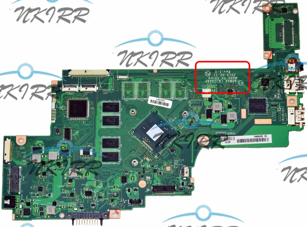 

ABWAA LA-C444P K000895640 N2840 2.16GH MotherBoard for toshiba Satellite CL45 CL45-C CL45-C4370 CL45-C4335 CL45-C4330