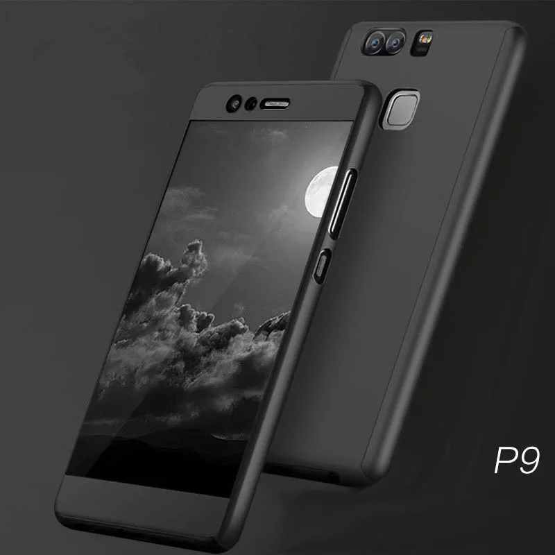 Beira 360 градусов полный корпус чехол для huawei P8 Lite P9 Plus P10 mate 9 Pro Honor 8 V9 гибридная
