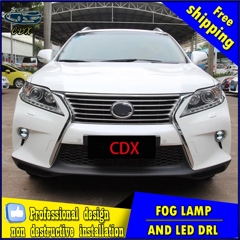 Автомобиль для укладки СВЕТОДИОДНЫЕ Противотуманные Фары Для Lexus ES300h 2012-2014 LED